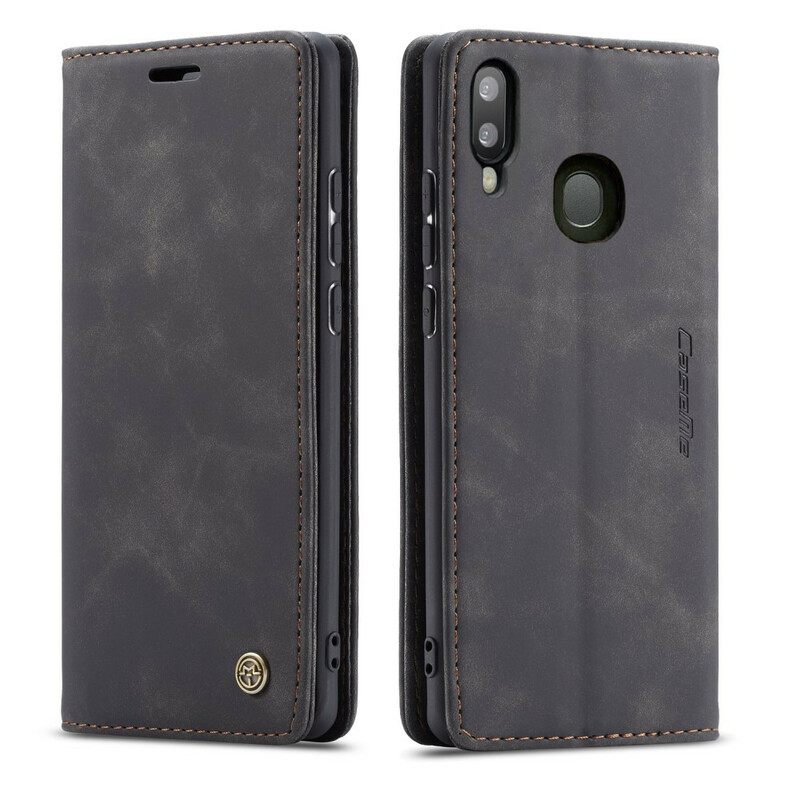 θηκη κινητου Samsung Galaxy A30 / A20 Θήκη Flip Caseme Faux Leather