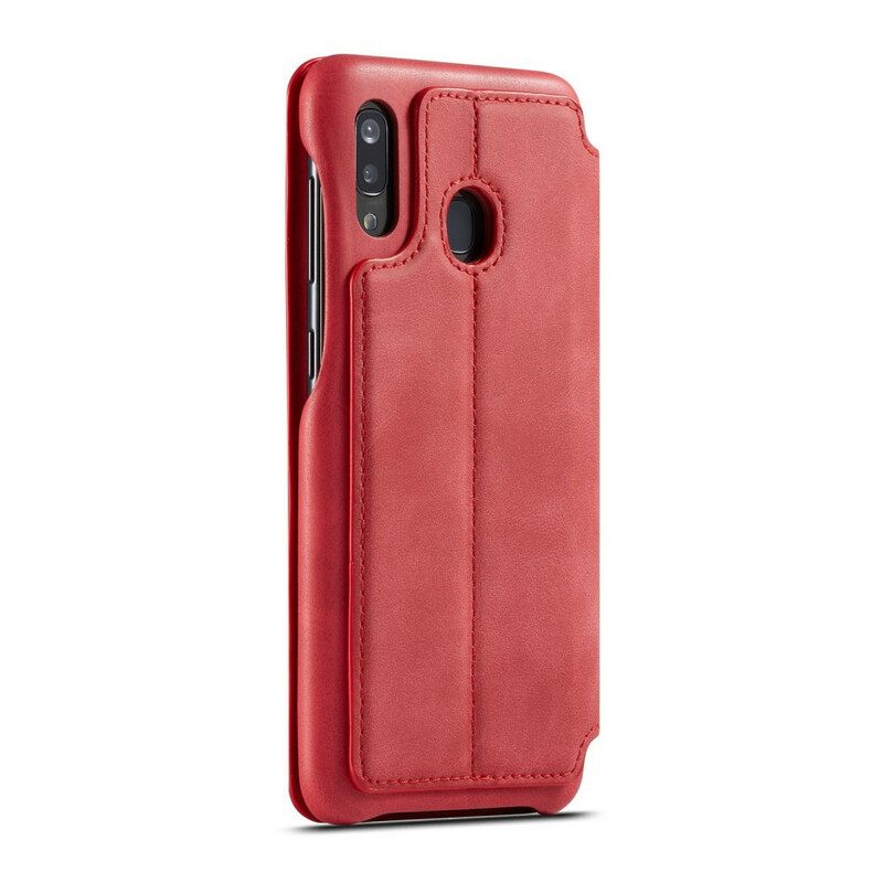 θηκη κινητου Samsung Galaxy A30 / A20 Θήκη Flip Lc.imeeke Leather Effect