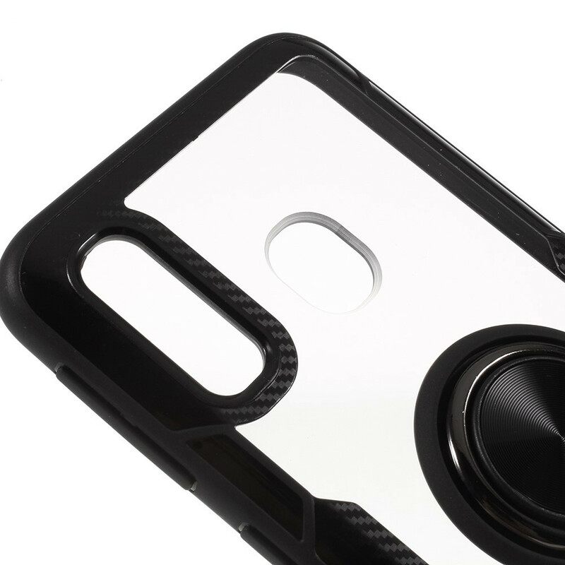 Θήκη Samsung Galaxy A30 / A20 Διαφανές Με Ring-support