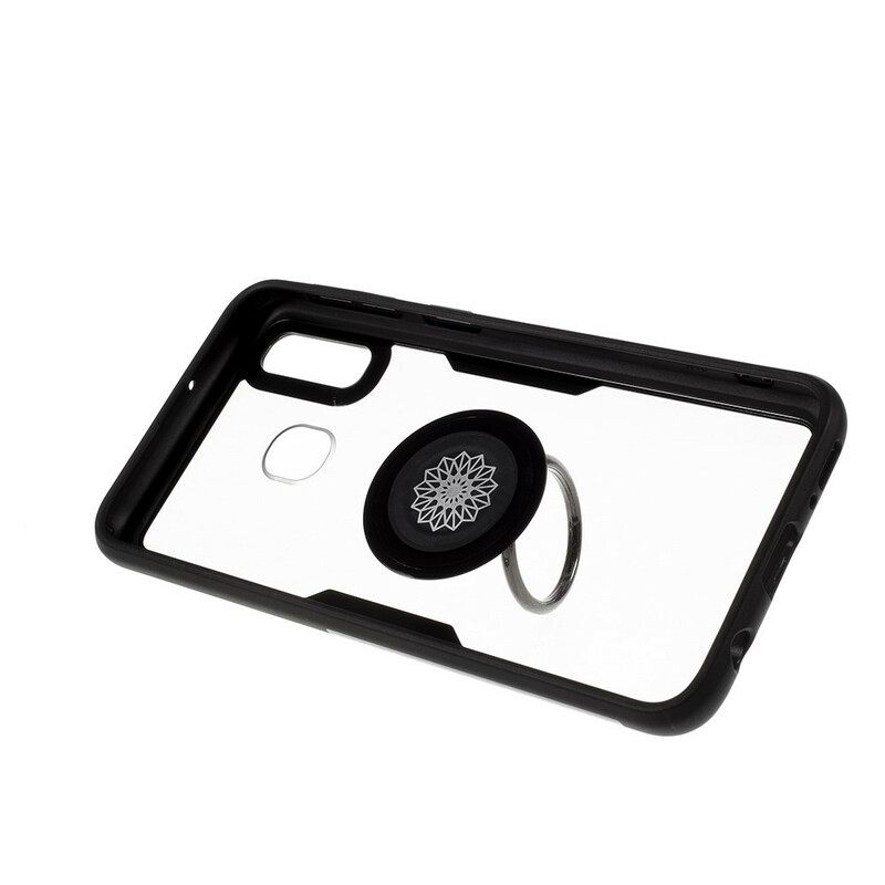 Θήκη Samsung Galaxy A30 / A20 Διαφανές Με Ring-support