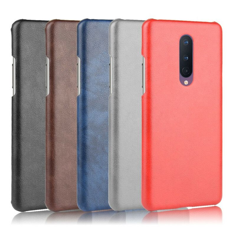 θηκη κινητου OnePlus 8 Performance Litchi Leather Effect