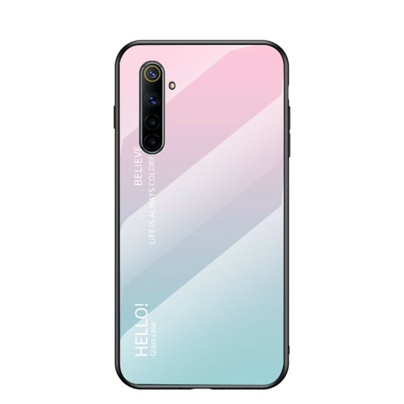 Θήκη Realme 6 Tempered Glass Γεια Σας