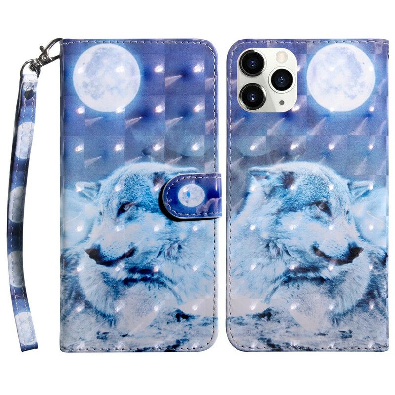 δερματινη θηκη iPhone 13 Pro Φωτεινό Σημείο Gerald The Wolf