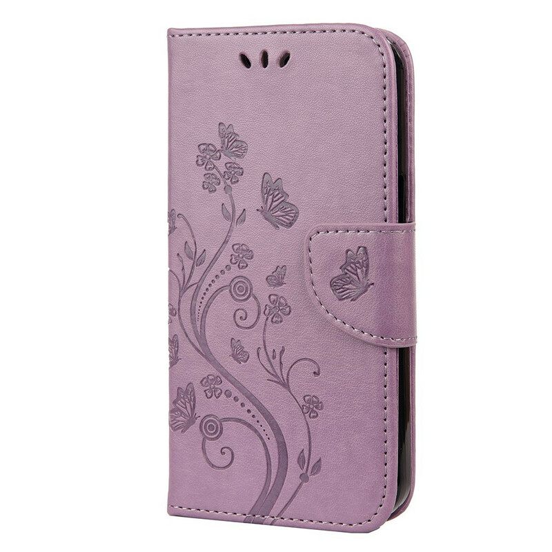 Κάλυμμα iPhone 13 Pro με κορδονι Floral Strappy