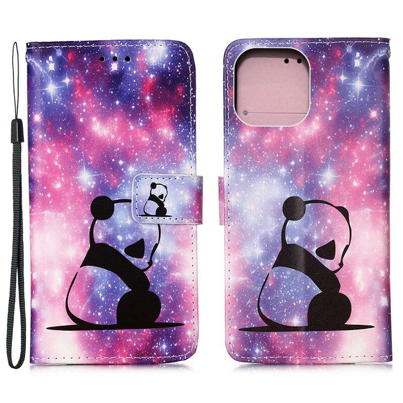 Κάλυμμα iPhone 13 Pro Panda Galaxy