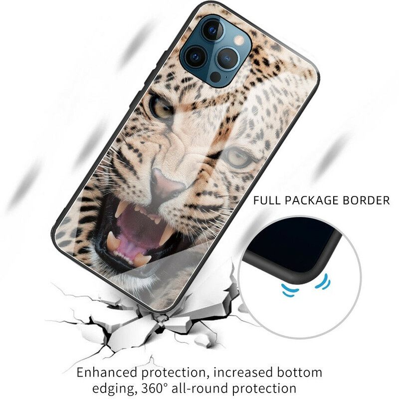 Θήκη iPhone 13 Pro Leopard Tempered Glass