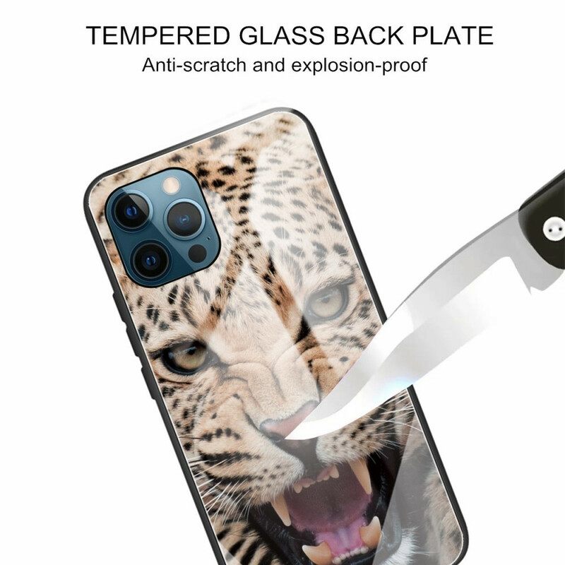 Θήκη iPhone 13 Pro Leopard Tempered Glass