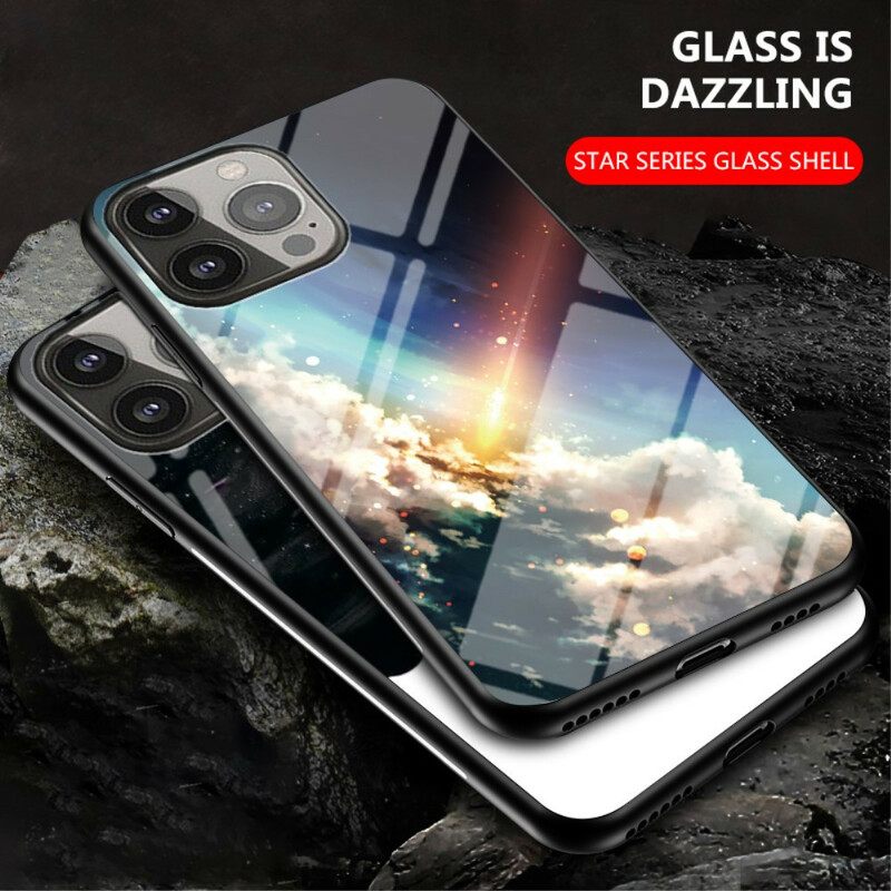 Θήκη iPhone 13 Pro Starry Sky Tempered Glass