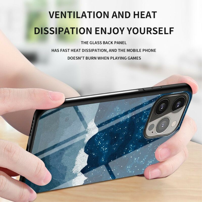 Θήκη iPhone 13 Pro Starry Sky Tempered Glass