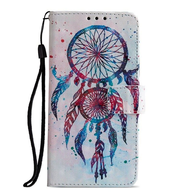 δερματινη θηκη Huawei P20 3d Colorful Dream Catcher