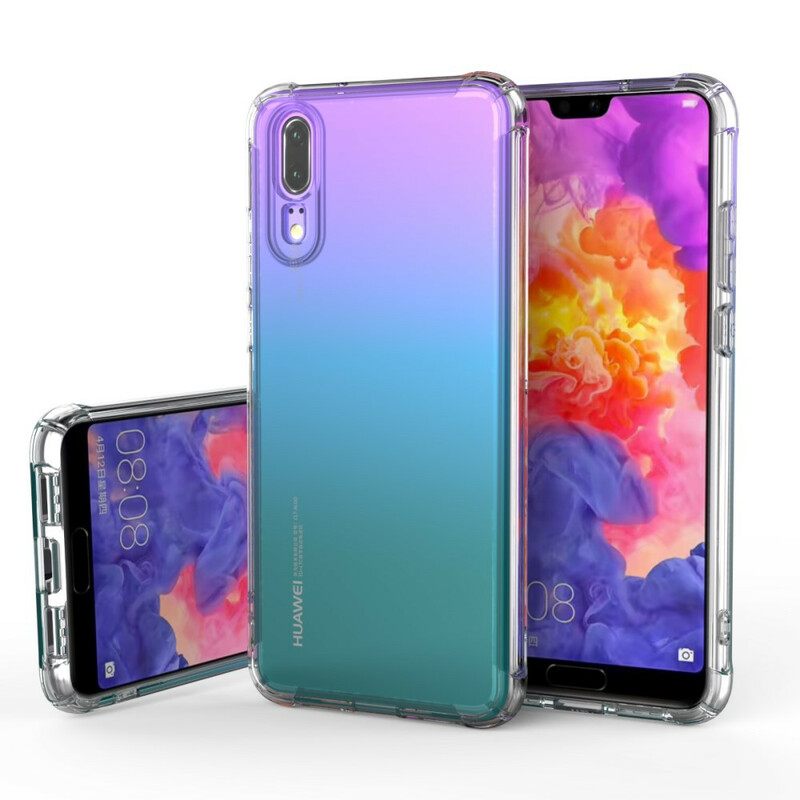 Θήκη Huawei P20 Διαφανή Προστατευτικά Μαξιλάρια Leeu