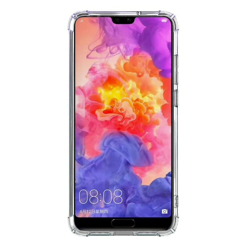 Θήκη Huawei P20 Διαφανή Προστατευτικά Μαξιλάρια Leeu