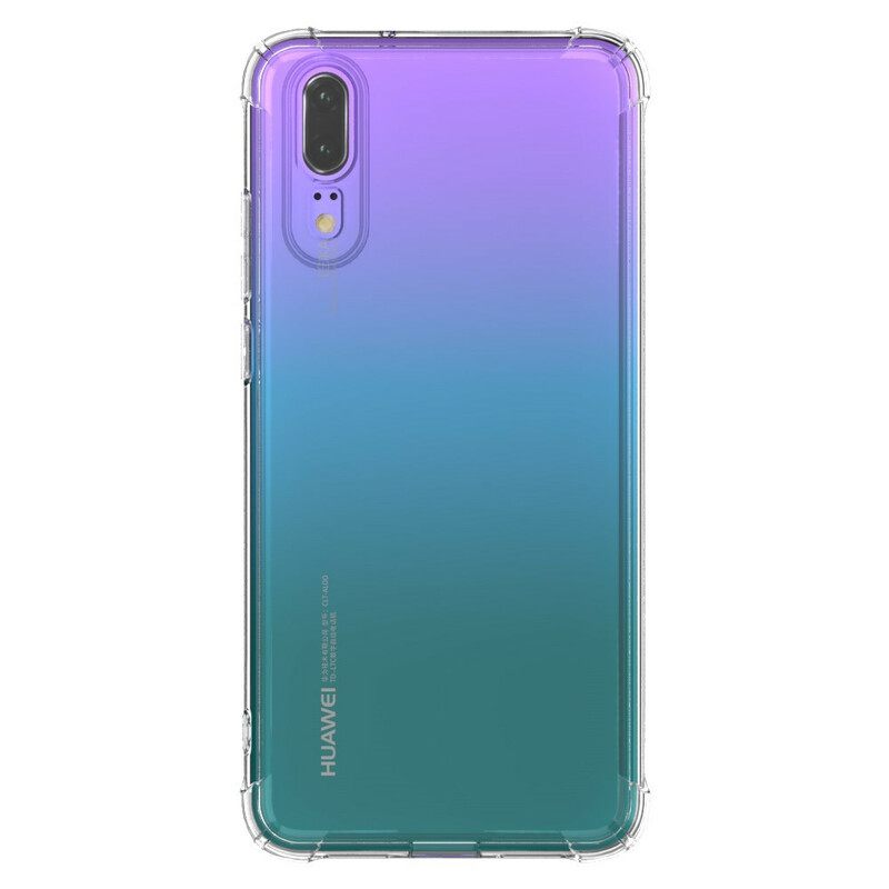 Θήκη Huawei P20 Διαφανή Προστατευτικά Μαξιλάρια Leeu