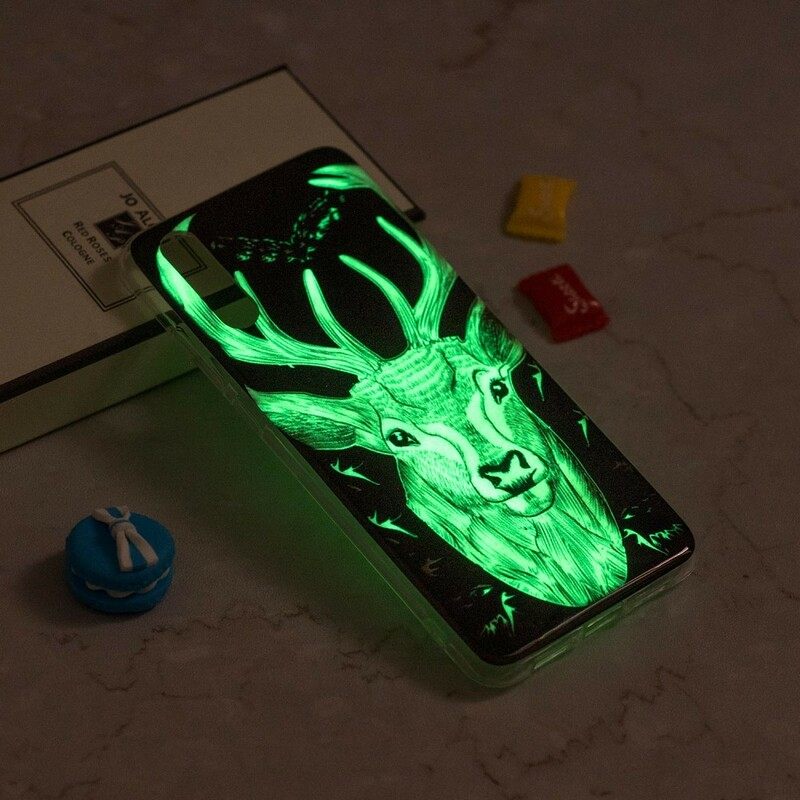 θηκη κινητου Huawei P20 Fluorescent Majestic Stag