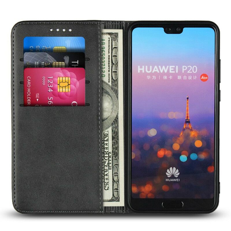 θηκη κινητου Huawei P20 Θήκη Flip Style Leather Sobriety