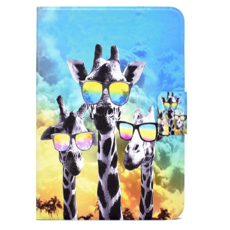 Κάλυμμα iPad Mini 6 (2021) Funky Giraffes