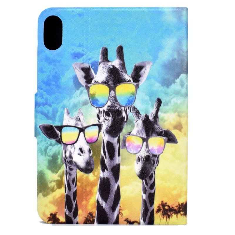 Κάλυμμα iPad Mini 6 (2021) Funky Giraffes