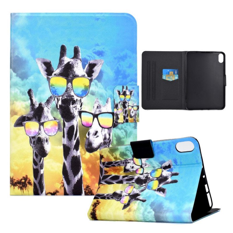 Κάλυμμα iPad Mini 6 (2021) Funky Giraffes