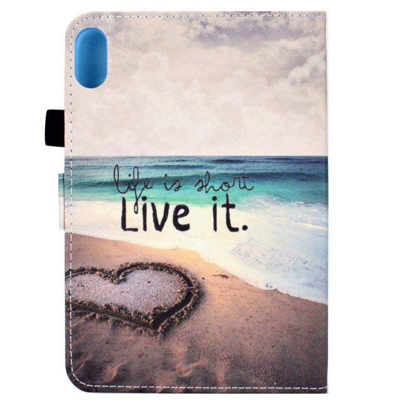 Θήκη Flip iPad Mini 6 (2021) Live It Beach