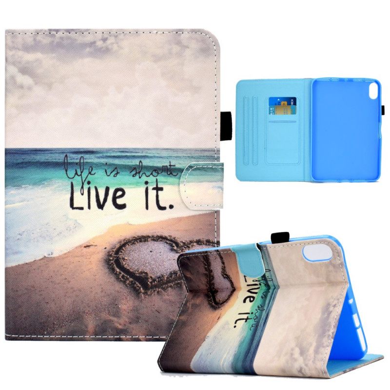 Θήκη Flip iPad Mini 6 (2021) Live It Beach