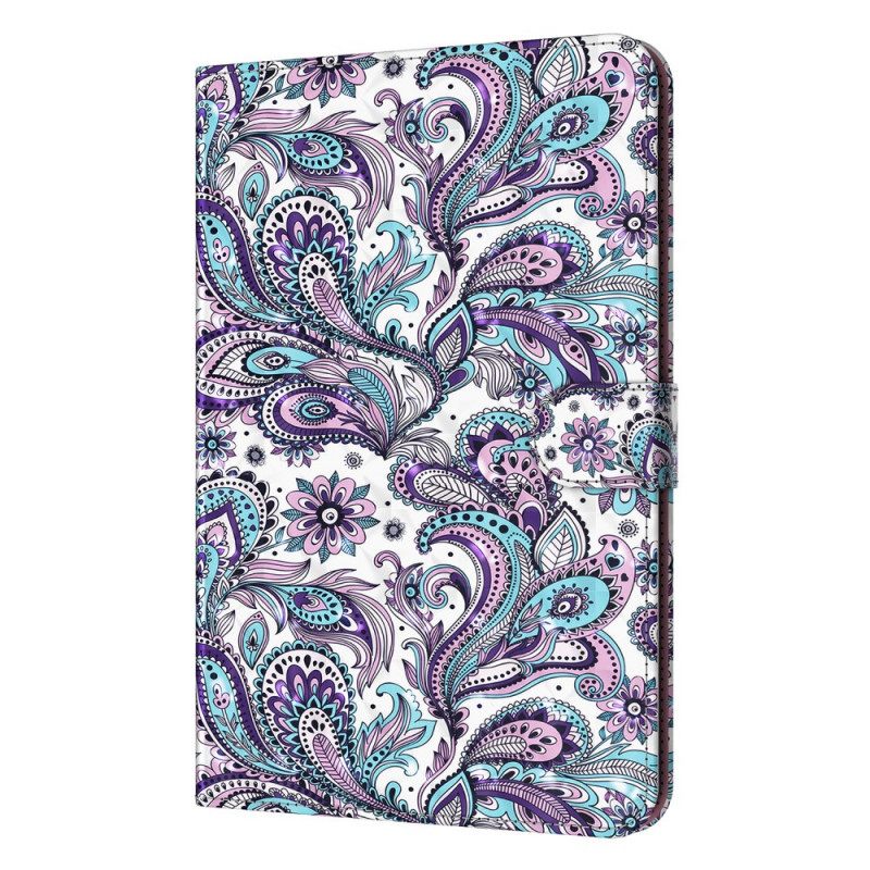 Θήκη Flip iPad Mini 6 (2021) Μοτίβο Paisley Light Spot