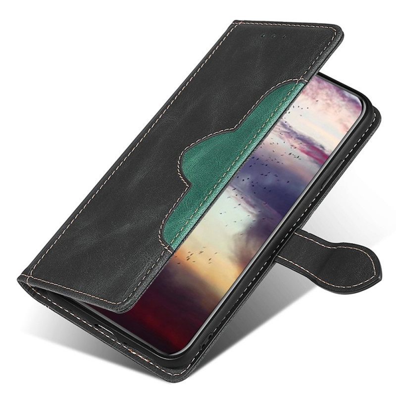 Κάλυμμα Xiaomi Redmi Note 11 Pro / 11 Pro 5G Faux Leather Bicolor Stylish