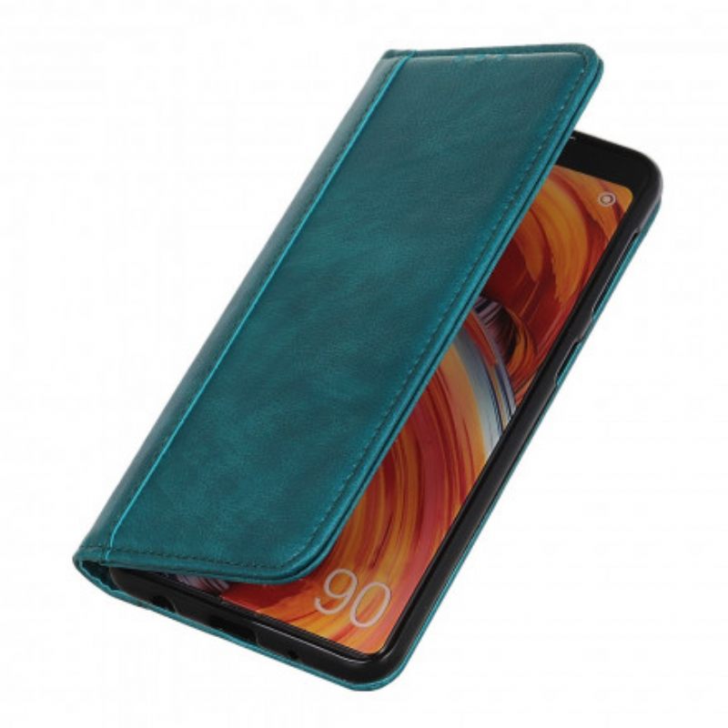 θηκη κινητου Moto G60S Θήκη Flip Έκδοση Litchi Split Leather