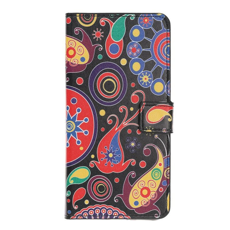 δερματινη θηκη iPhone 11 Galaxy Design