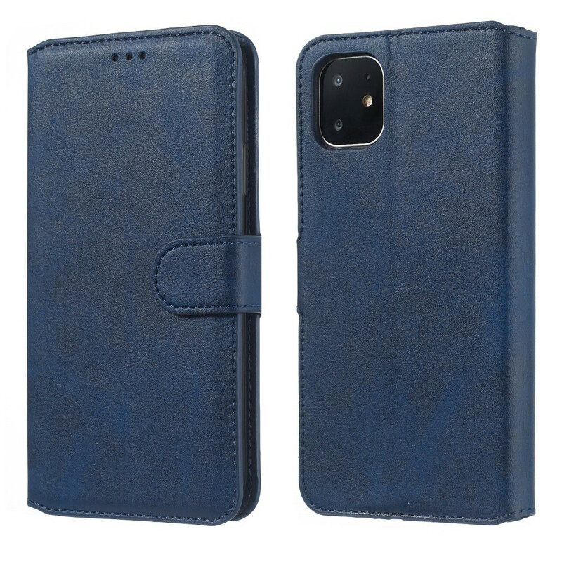 Κάλυμμα iPhone 11 Business Retro Faux Leather