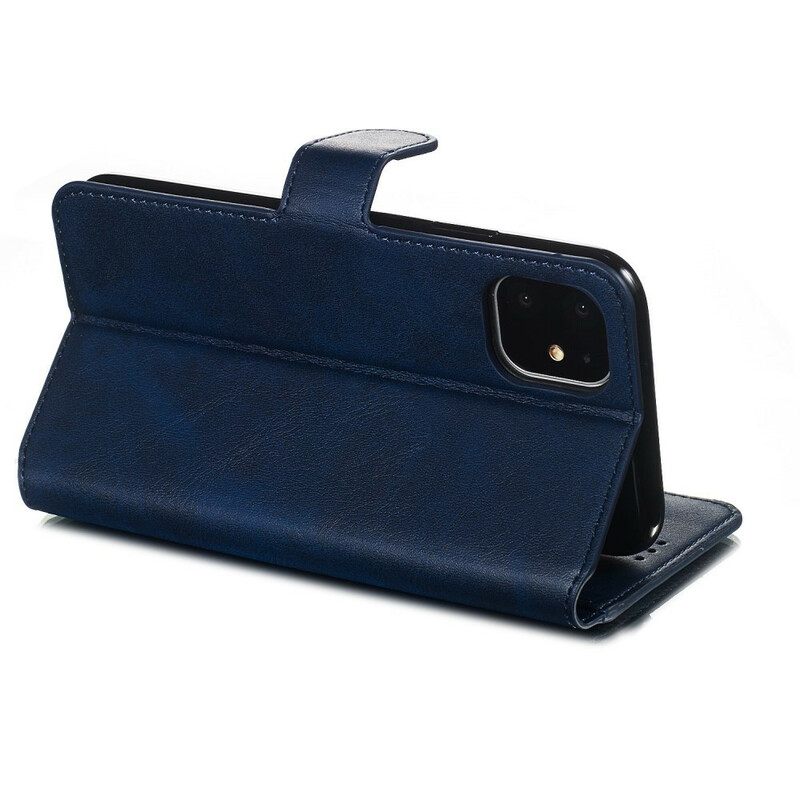 Κάλυμμα iPhone 11 Business Retro Faux Leather