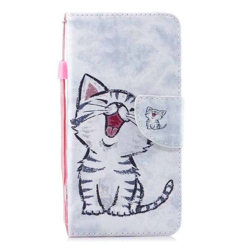 Κάλυμμα iPhone 11 με κορδονι Strappy Kitten