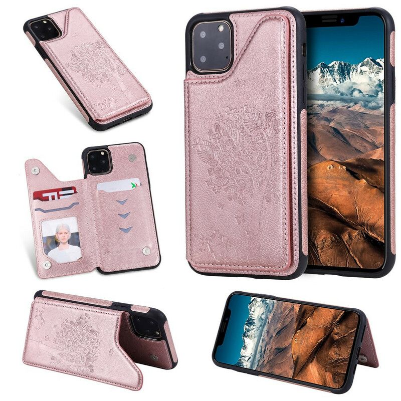 Θήκη iPhone 11 Cat Print Multi Function