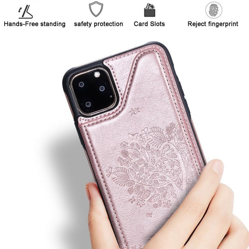 Θήκη iPhone 11 Cat Print Multi Function