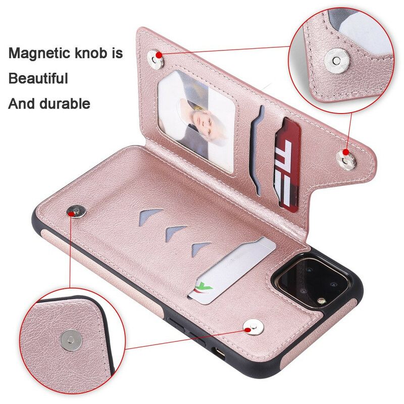 Θήκη iPhone 11 Cat Print Multi Function