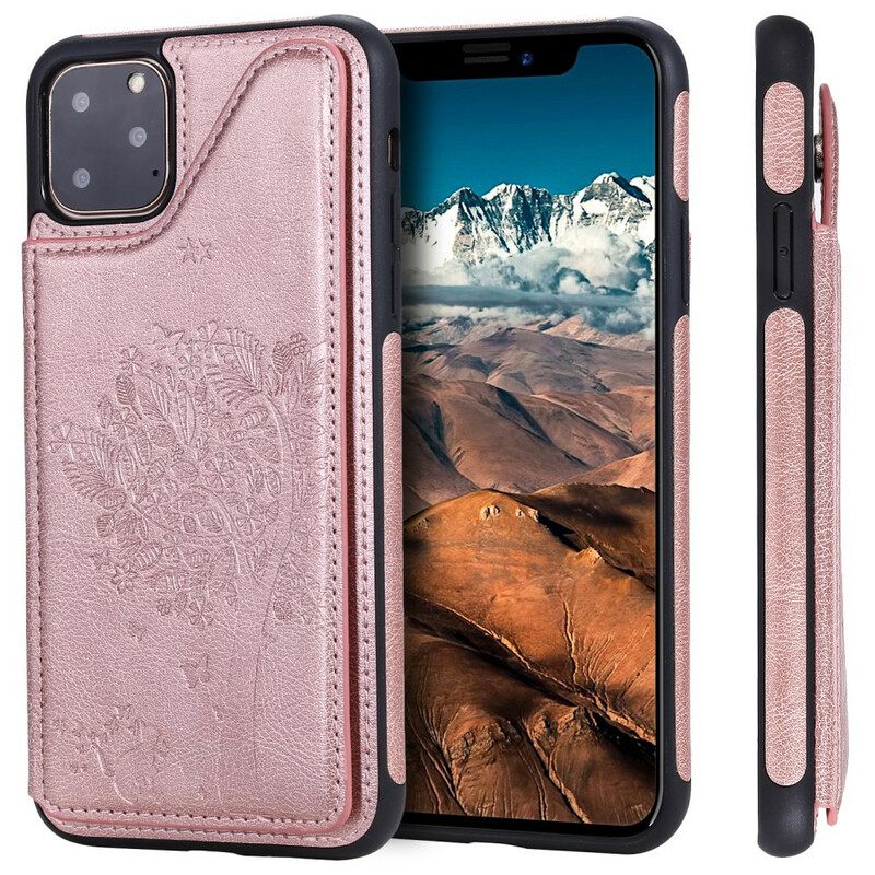 Θήκη iPhone 11 Cat Print Multi Function