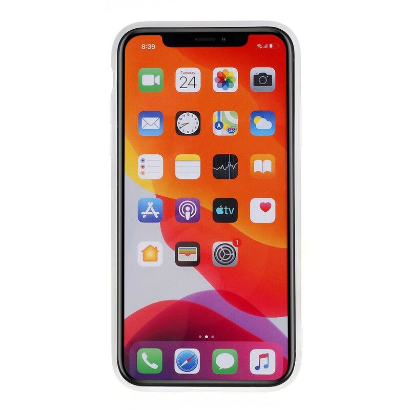 Θήκη iPhone 11 Έγχρωμο Μάρμαρο Γεωμετρίας