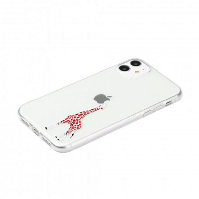 Θήκη iPhone 11 Λογότυπο Παιχνιδιών Giraffe