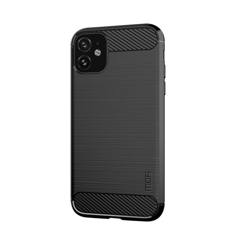 Θήκη iPhone 11 Mofi Brushed Carbon Fiber