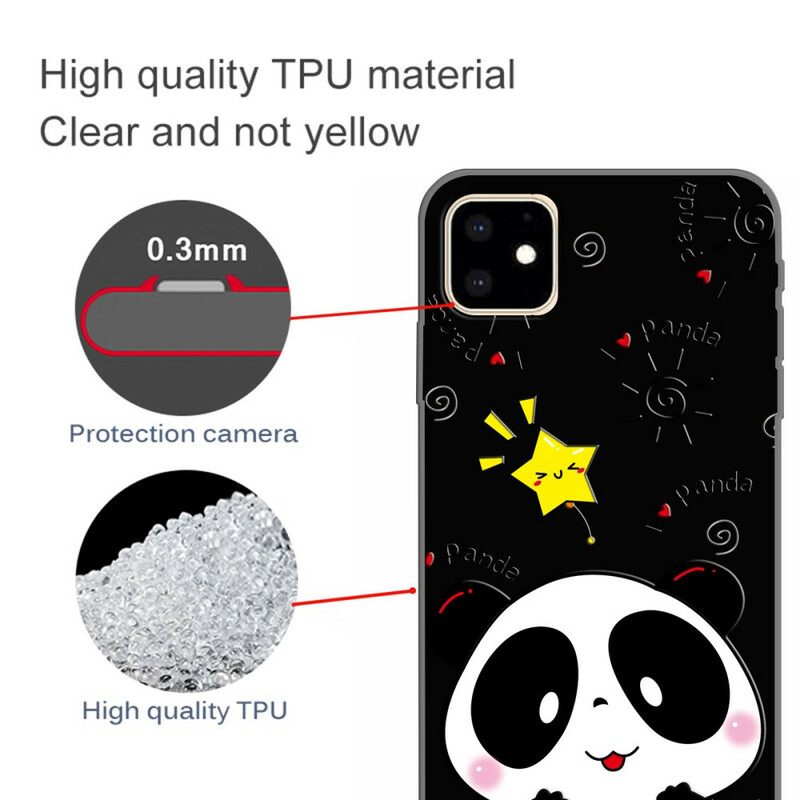 Θήκη iPhone 11 Panda Star