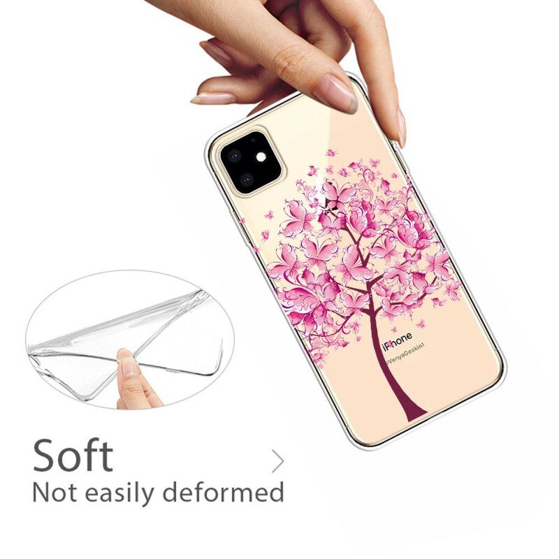 Θήκη iPhone 11 Pink Tree Top