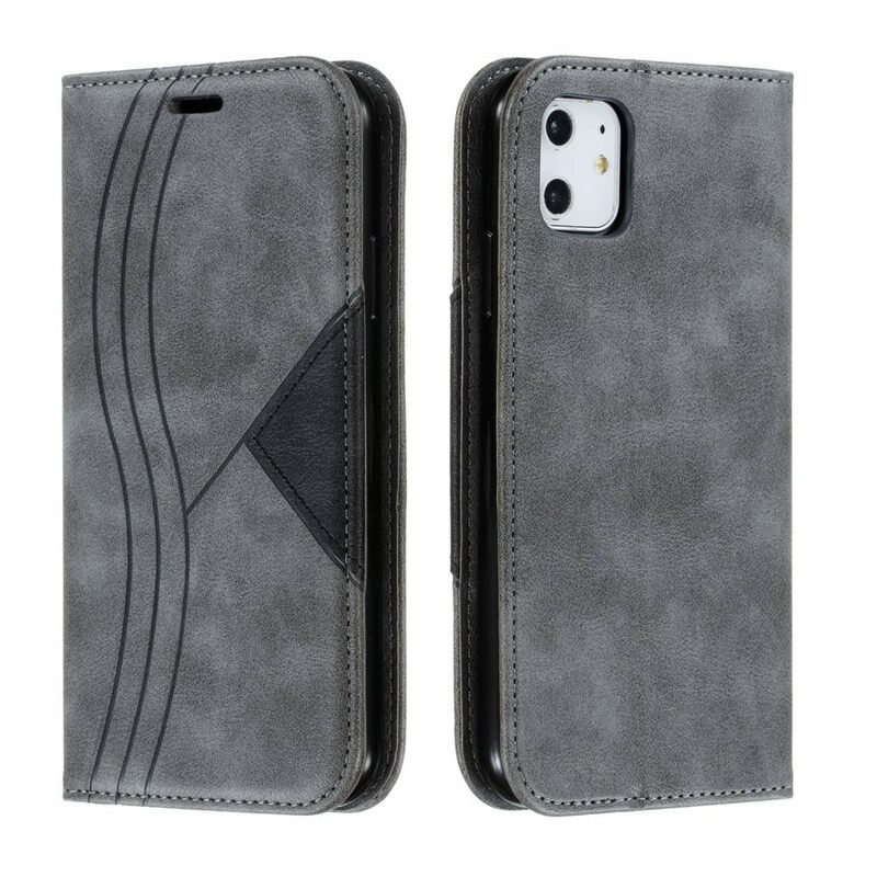 θηκη κινητου iPhone 11 Θήκη Flip Wave Leather Style