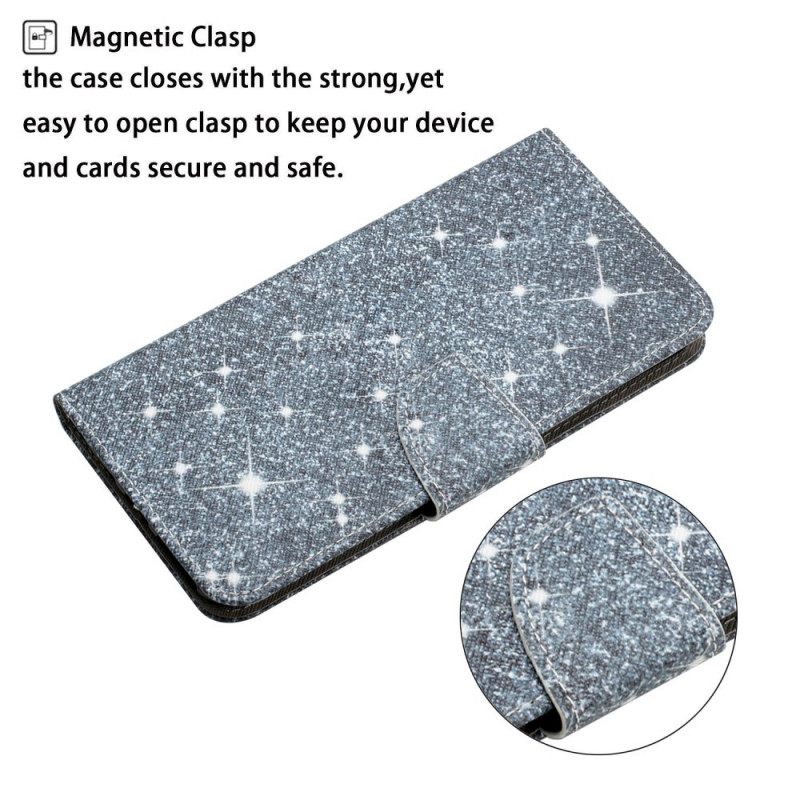 Κάλυμμα Samsung Galaxy S22 Ultra 5G με κορδονι Strappy Sequins