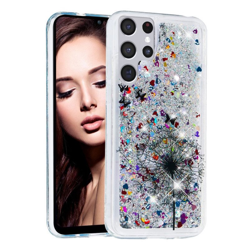 θηκη κινητου Samsung Galaxy S22 Ultra 5G Glitter Dandelions