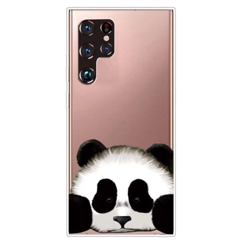 Θήκη Samsung Galaxy S22 Ultra 5G Διαφανές Panda