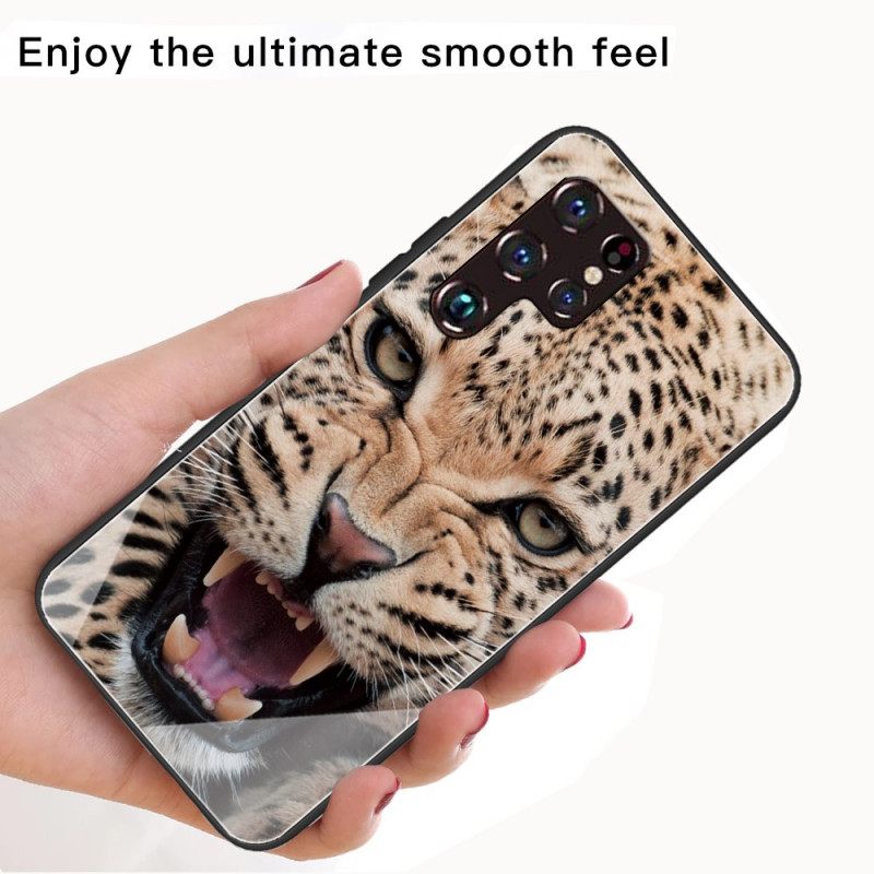 Θήκη Samsung Galaxy S22 Ultra 5G Leopard Tempered Glass