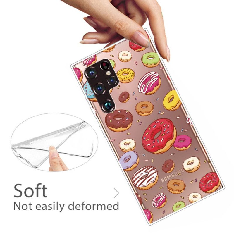 Θήκη Samsung Galaxy S22 Ultra 5G Love Donuts