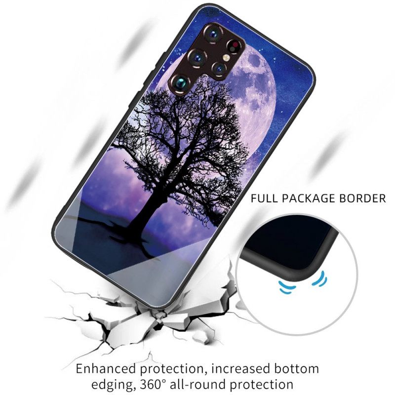 Θήκη Samsung Galaxy S22 Ultra 5G World Tree Tempered Glass