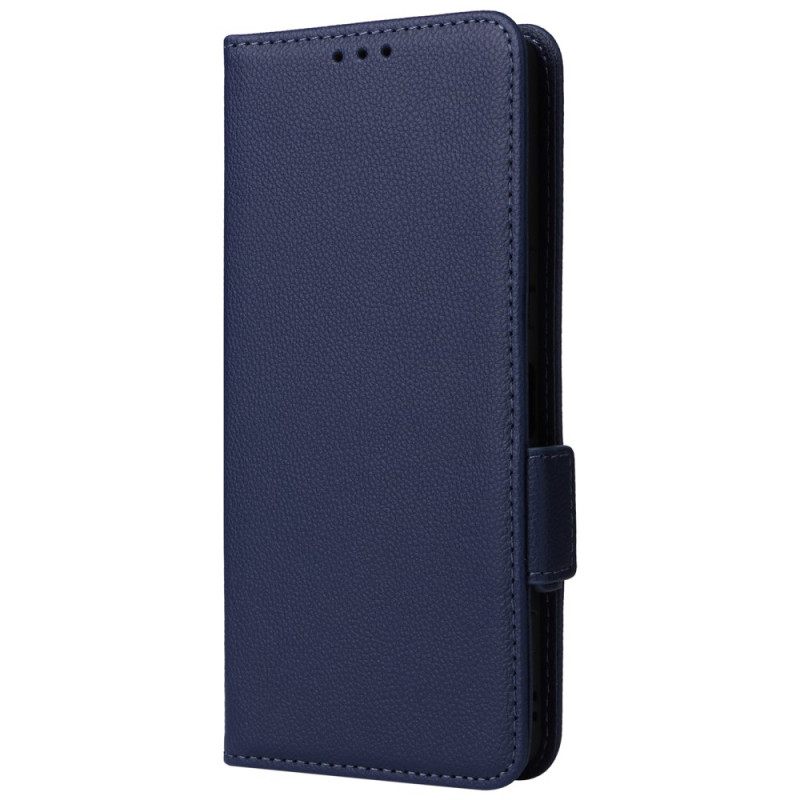 Δερματινη Θηκη Sony Xperia 1 Vi Litchi Faux Leather Με Λουράκι