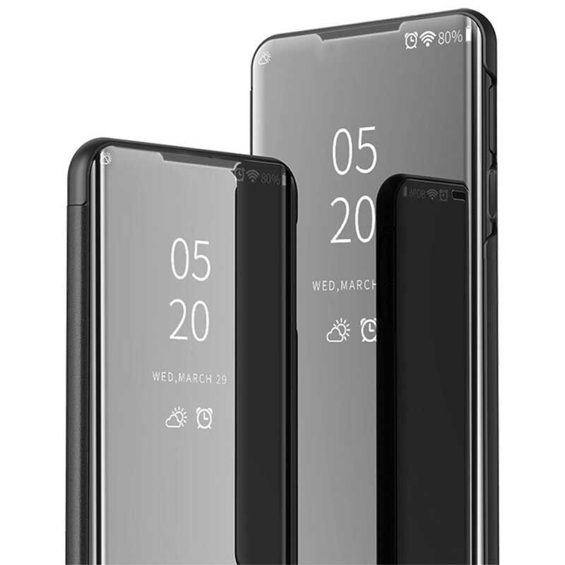 θηκη κινητου Samsung Galaxy M51 Καθρέφτης Και Συνθετικό Δέρμα