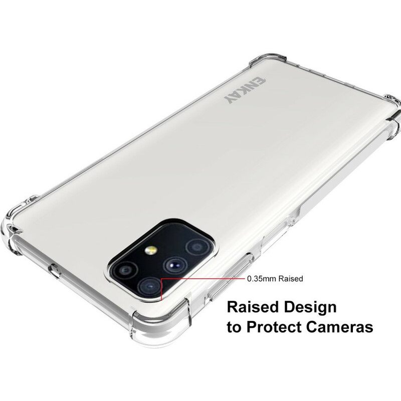 Θήκη Samsung Galaxy M51 Διαφανές Enkay